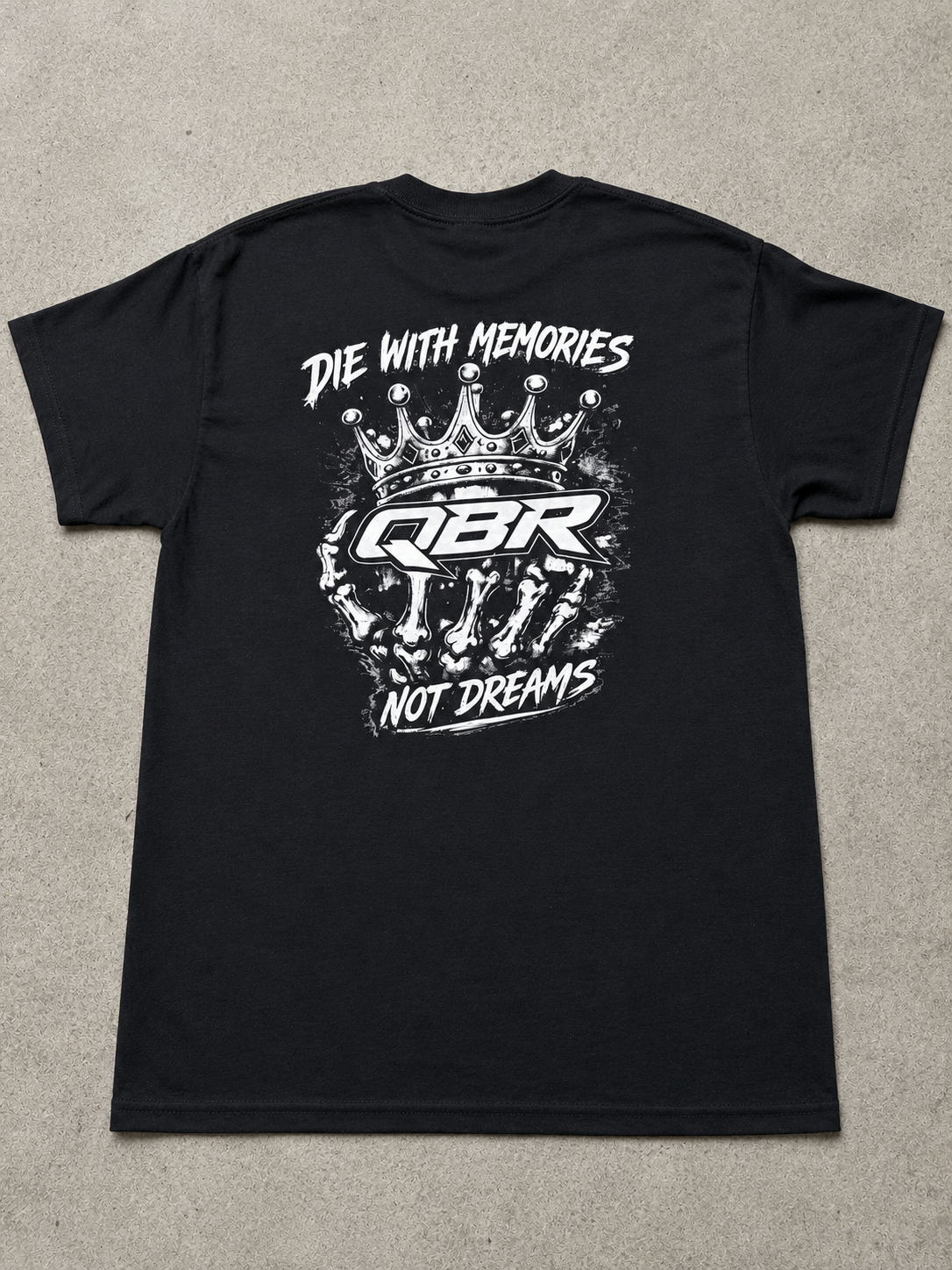Short Sleeve Skull Hand Shirt